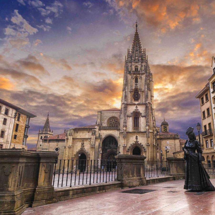 Casco Historico-Catedral Parking Incluido Appartement Oviedo Buitenkant foto